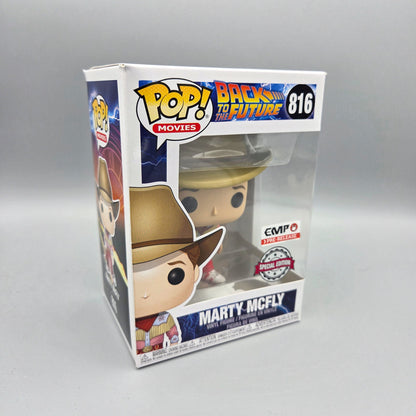 Funko Pop! Zurück in die Zukunft	#816 Marty McFly (Cowboy)	Special Edition	Movies	Vinylfigur