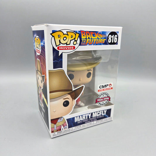 Funko Pop! Zurück in die Zukunft	#816 Marty McFly (Cowboy)	Special Edition	Movies	Vinylfigur