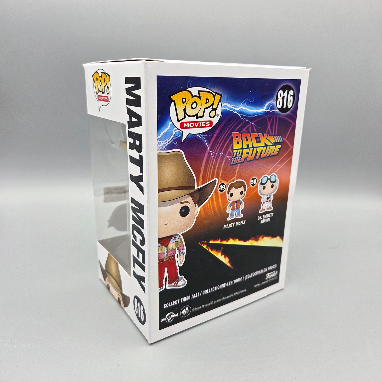 Funko Pop! Zurück in die Zukunft	#816 Marty McFly (Cowboy)	Special Edition	Movies	Vinylfigur