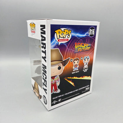 Funko Pop! Zurück in die Zukunft	#816 Marty McFly (Cowboy)	Special Edition	Movies	Vinylfigur
