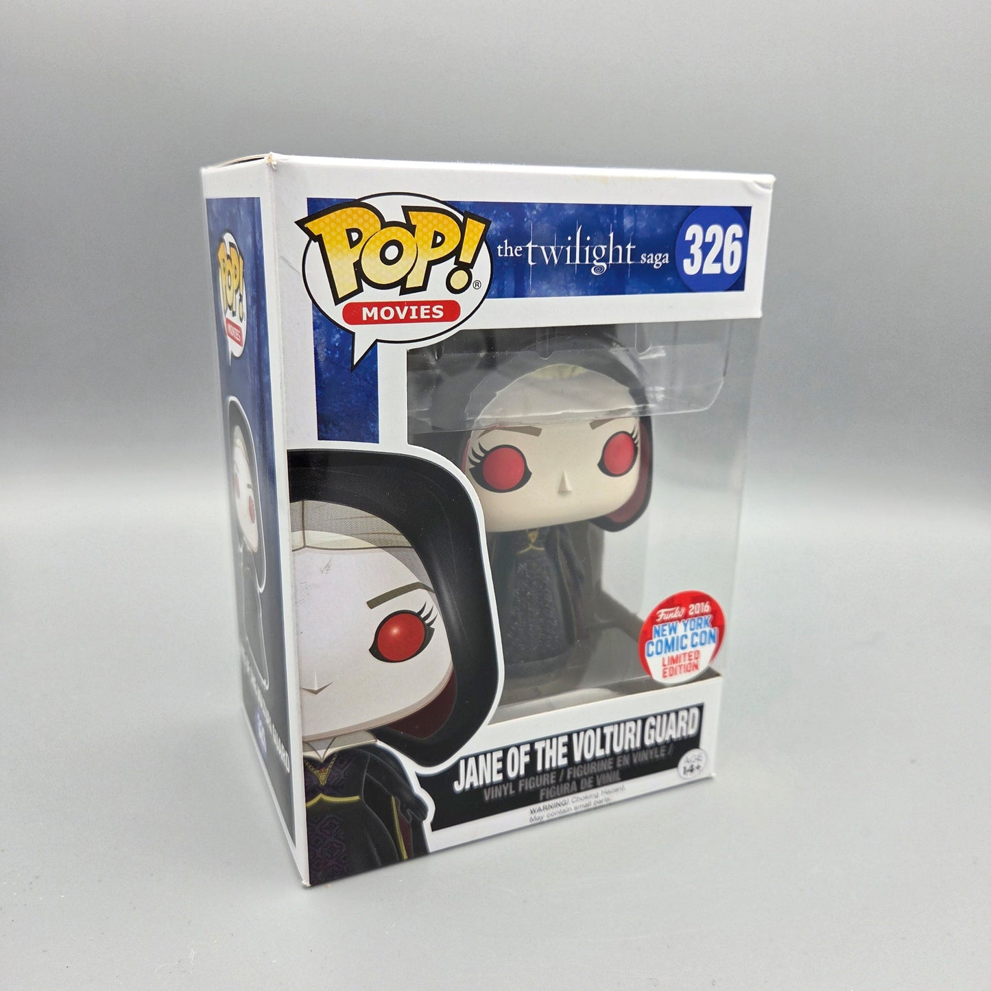 Funko Pop! The Twilight Saga	#326 Jane of the Volturi Guard	2016 New York Comic Con	Movies
