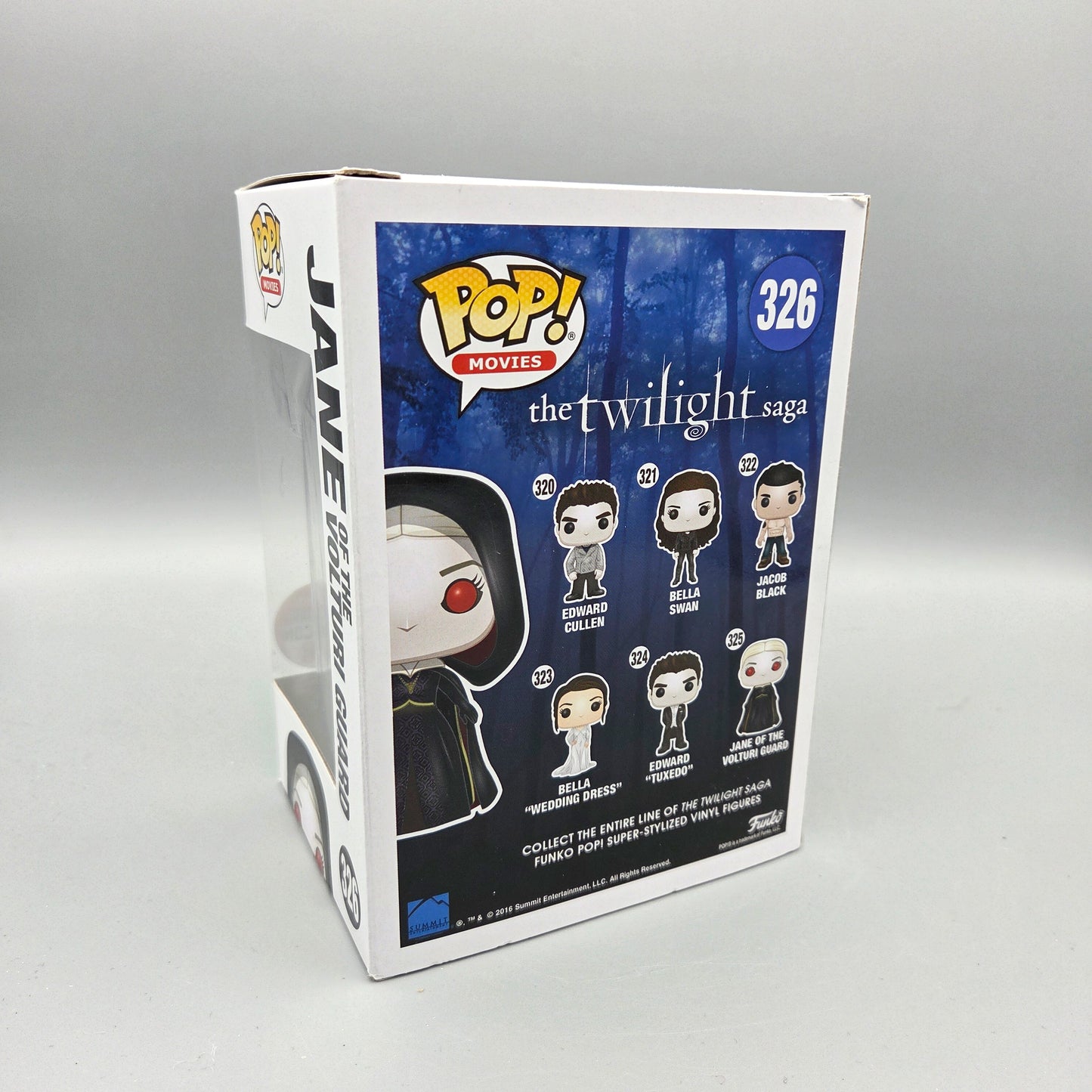 Funko Pop! The Twilight Saga	#326 Jane of the Volturi Guard	2016 New York Comic Con	Movies