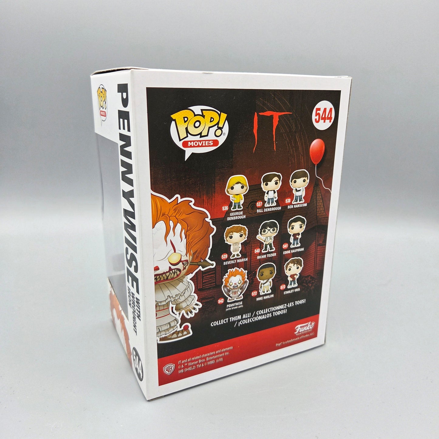 Funko Pop! It - Es	#544 Pennywise with wrought iron		Movies	Vinylfigur