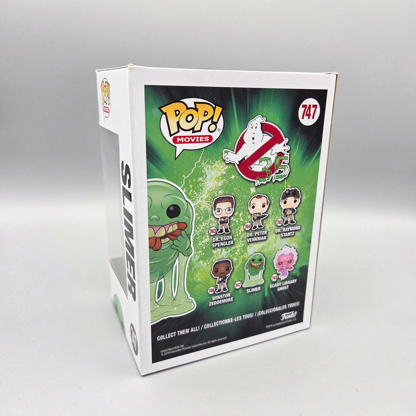 Funko Pop! Ghostbusters	#747 Slimer		Movies	Vinylfigur