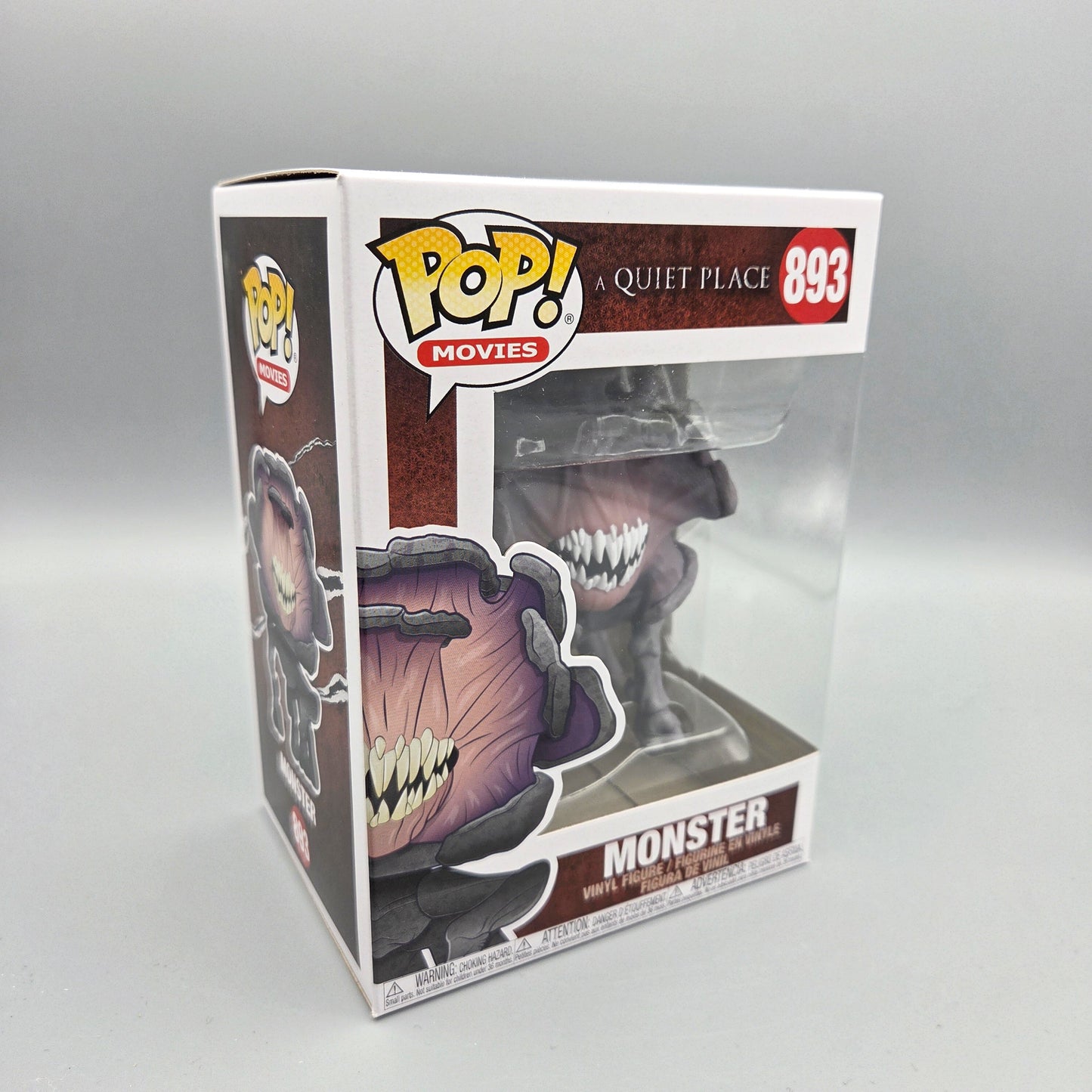 Funko Pop! A Quiet Place	#893 Monster		Movies	Vinylfigur