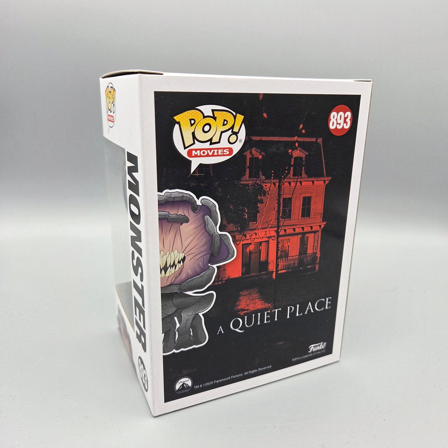 Funko Pop! A Quiet Place	#893 Monster		Movies	Vinylfigur