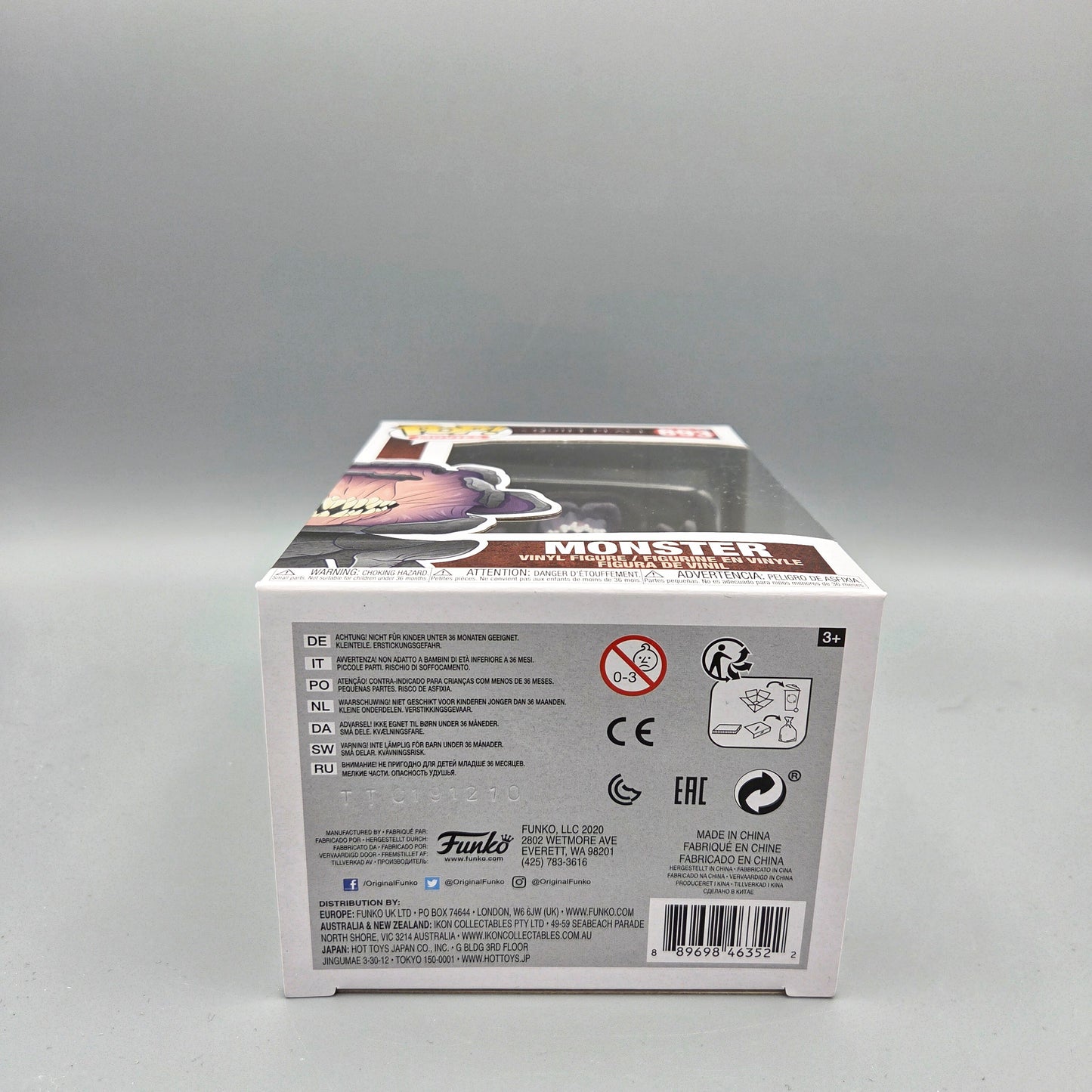 Funko Pop! A Quiet Place	#893 Monster		Movies	Vinylfigur