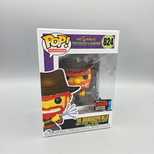 Funko Pop! The Simpsons	#824 Evil Groundskeeper Willie	2019 Fall Convention	Television