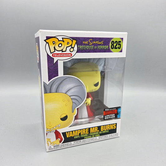 Funko Pop! The Simpsons	#825 Vampire Mr. Burns	2019 Fall Convention	Television