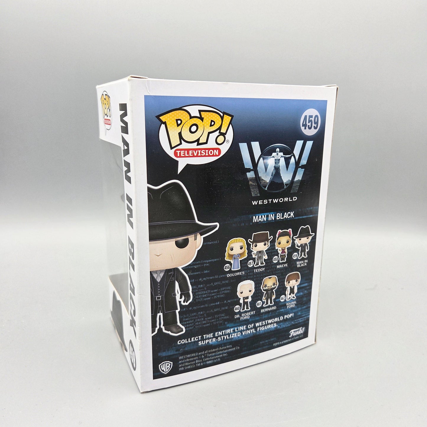 Funko Pop! Westworld	#459 Man in Black		Television	Vinylfigur