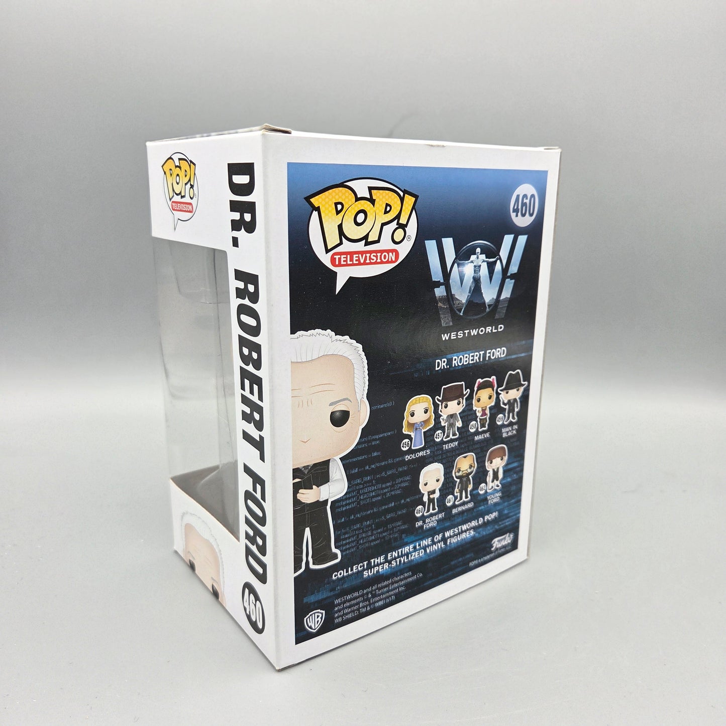 Funko Pop! Westworld	#460 Dr. Robert Ford		Television	Vinylfigur