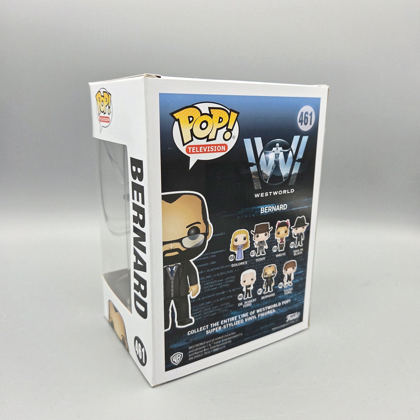 Funko Pop! Westworld	#461 Bernard		Television	Vinylfigur