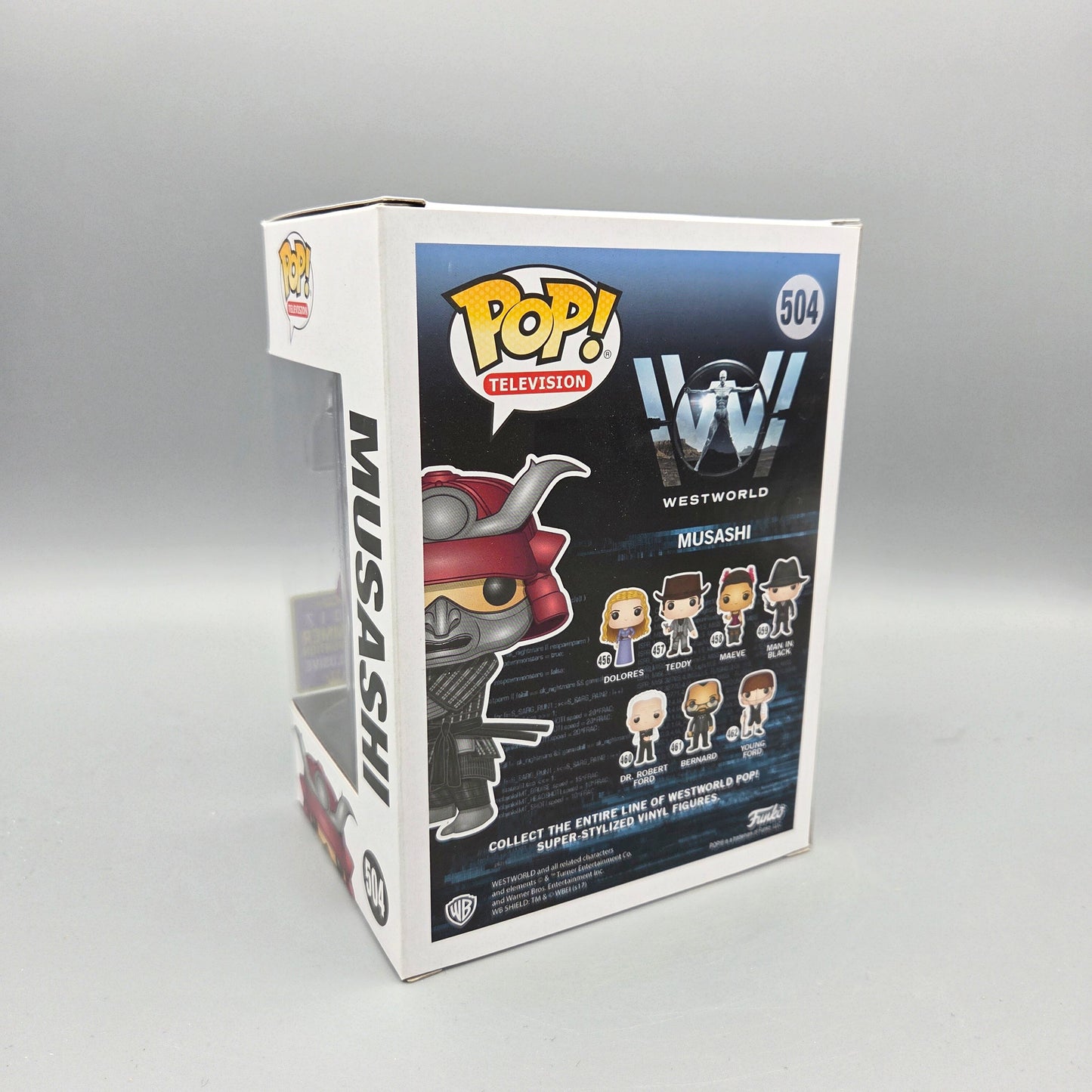 Funko Pop! Westworld	#504 Musashi	2017 Summer Convention	Television	Vinylfigur