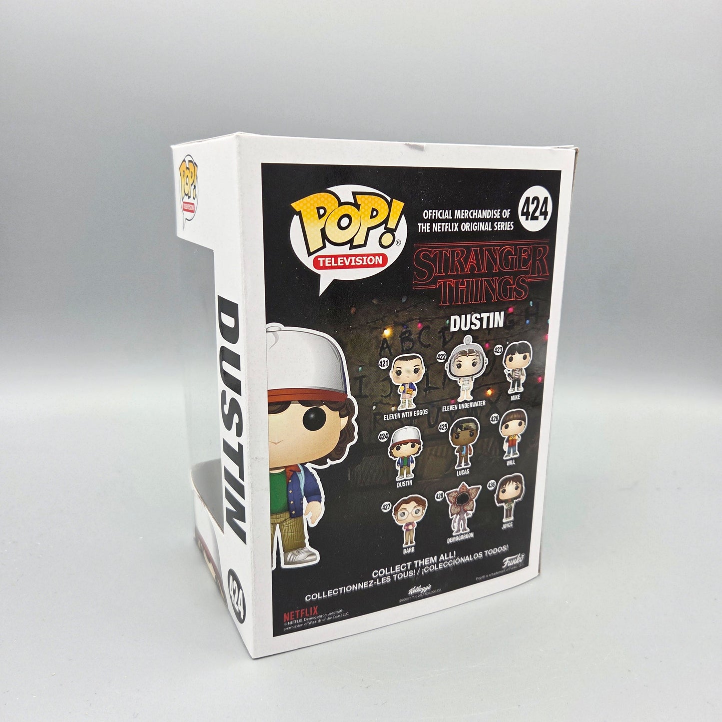 Funko Pop! Stranger Things	#424 Dustin		Television	Vinylfigur