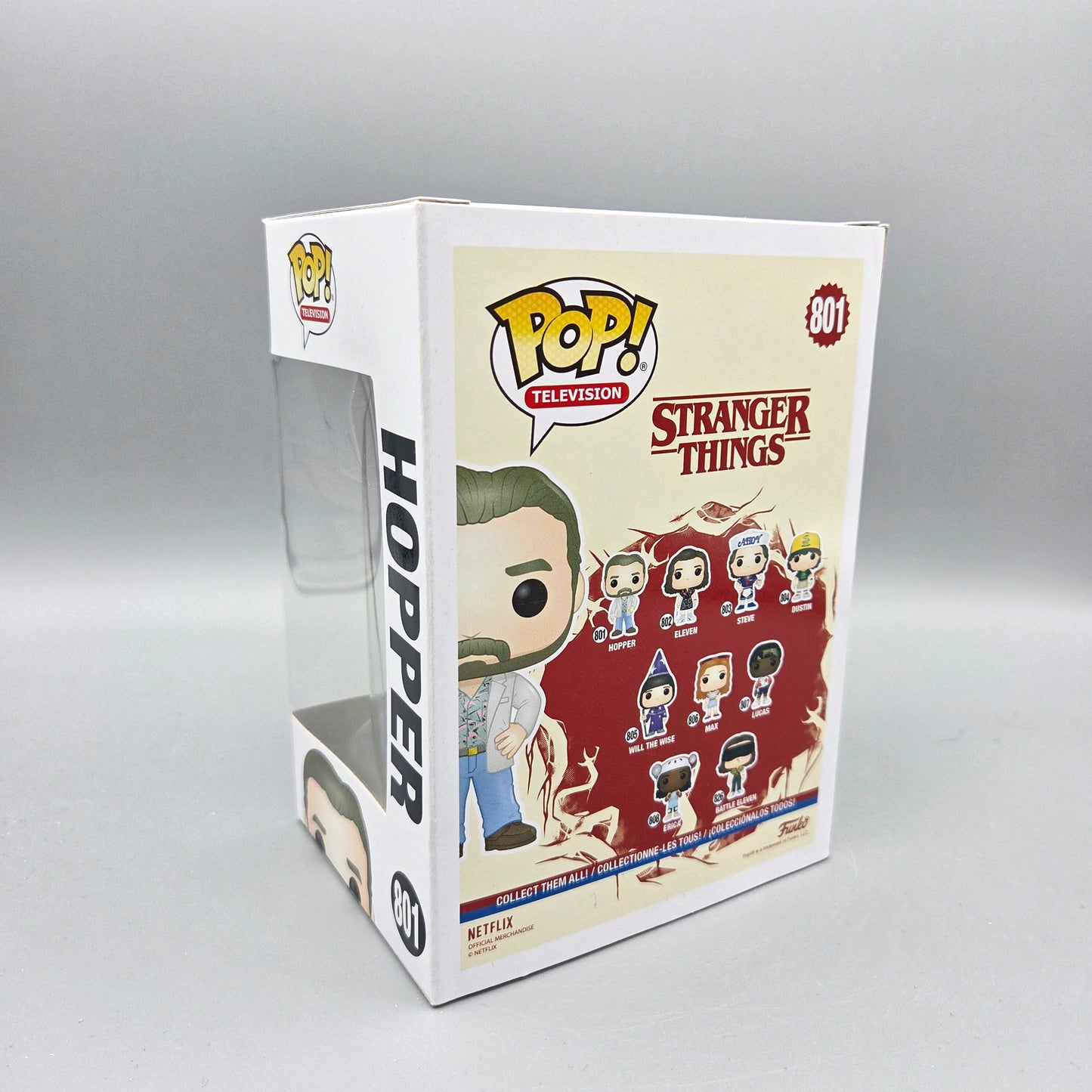 Funko Pop! Stranger Things	#801 Hopper		Television	Vinylfigur