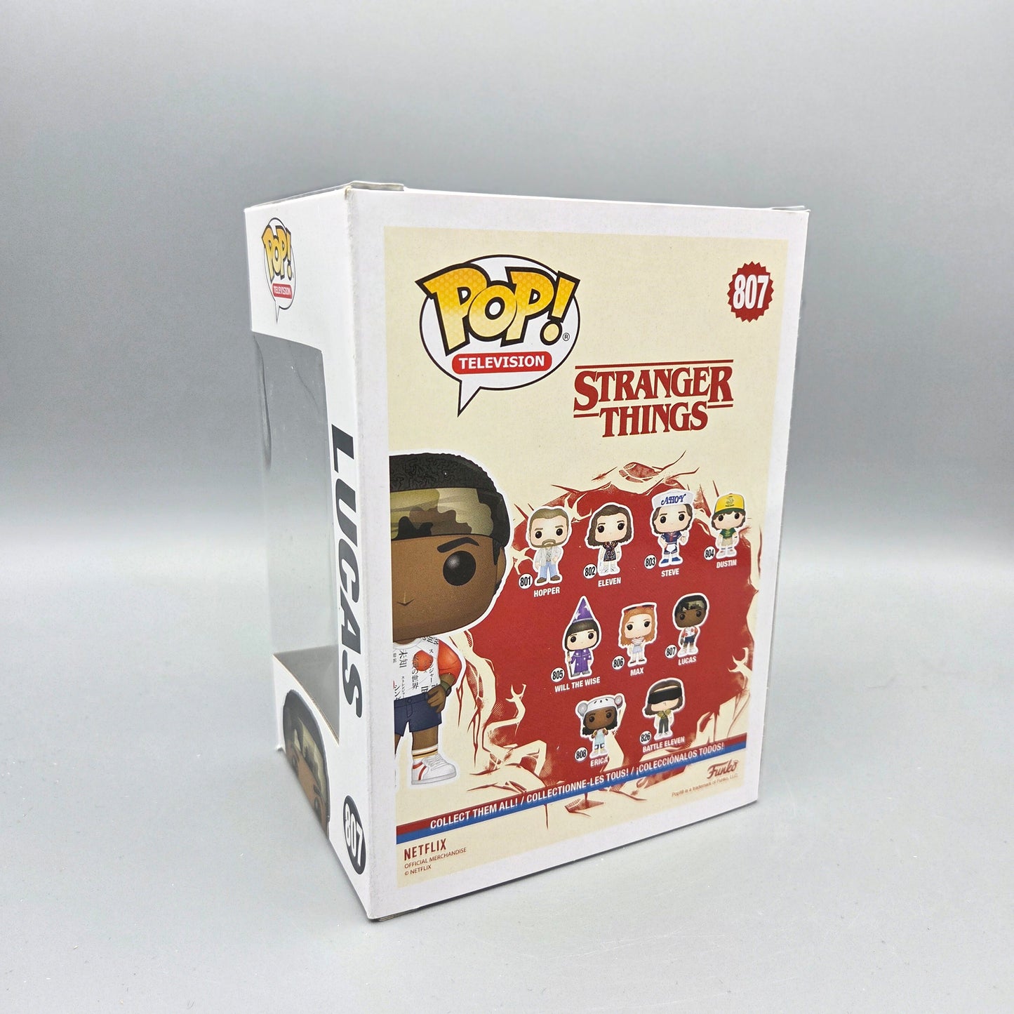 Funko Pop! Stranger Things	#807 Lucas		Television	Vinylfigur