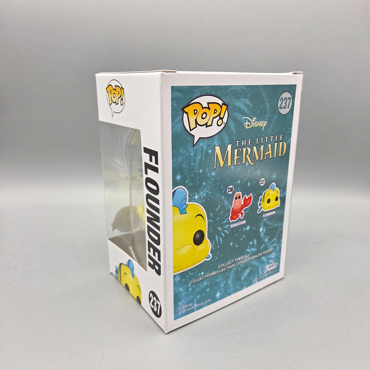 Funko Pop! The Little Mermaid	#237 Flounder	Diamond Collection	Disney