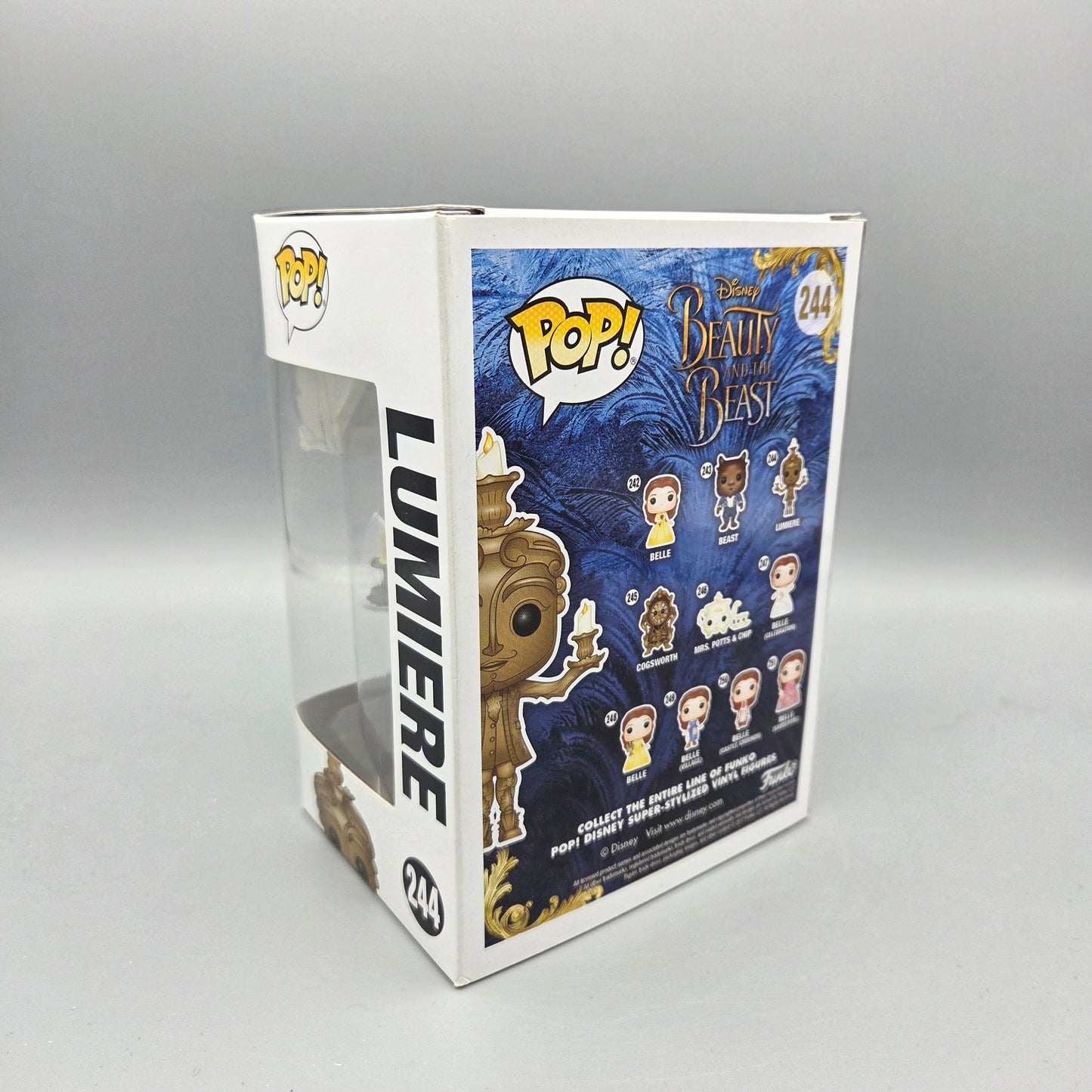 Funko Pop! Die Schöne und das Biest	#244 Lumiere		Disney	Vinylfigur