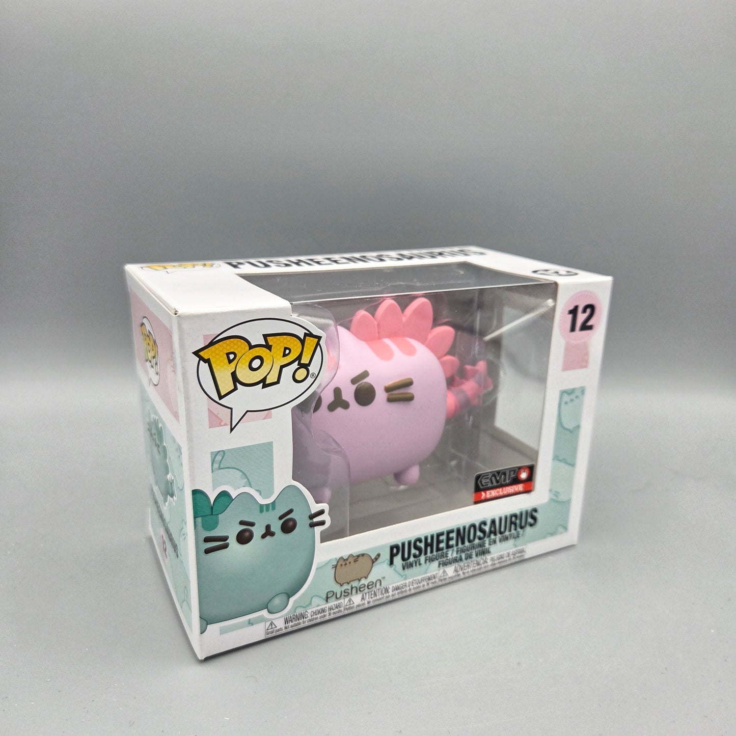Funko Pop! Pusheen	#12 Pusheenosaurus	Exclusive	-	Vinylfigur
