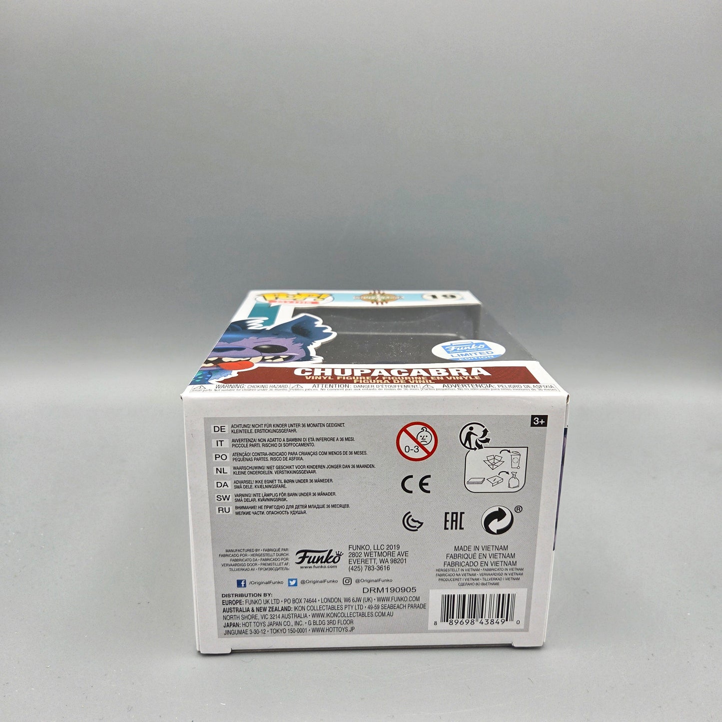 Funko Pop! #19 Chupacabra	Limited Edition	Myths	Vinylfigur