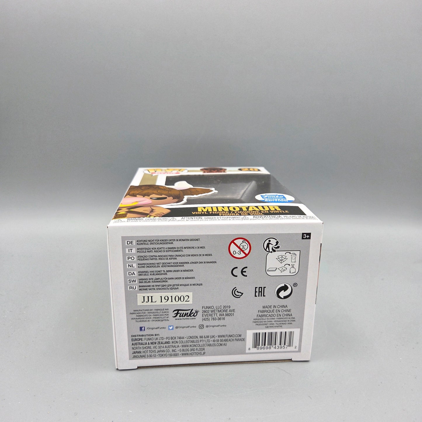 Funko Pop! #20 Minotaur	Limited Edition	Myths	Vinylfigur