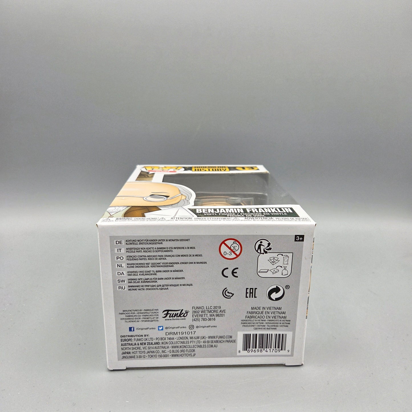 Funko Pop! American History	#13 Benjamin Franklin		Icons	Vinylfigur