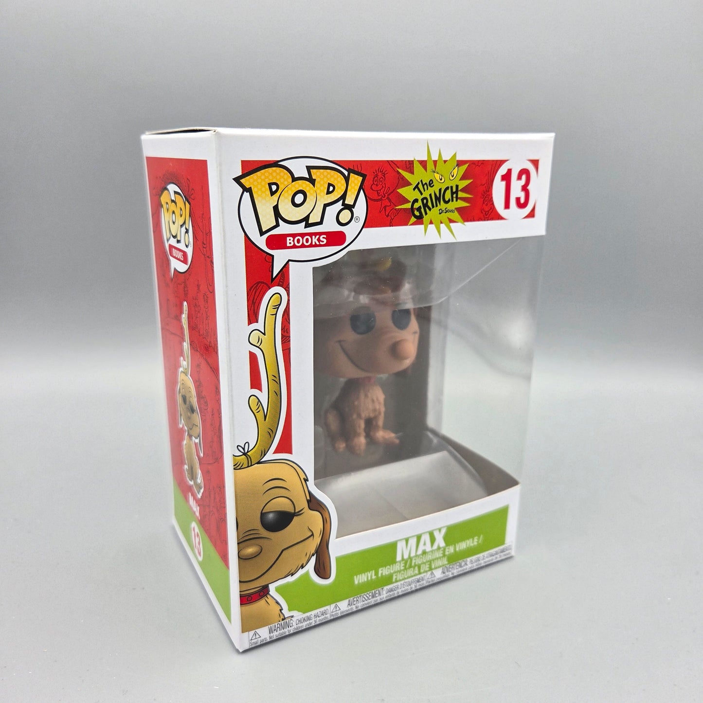 Funko Pop! The Grinch	#13 Max		Books	Vinylfigur