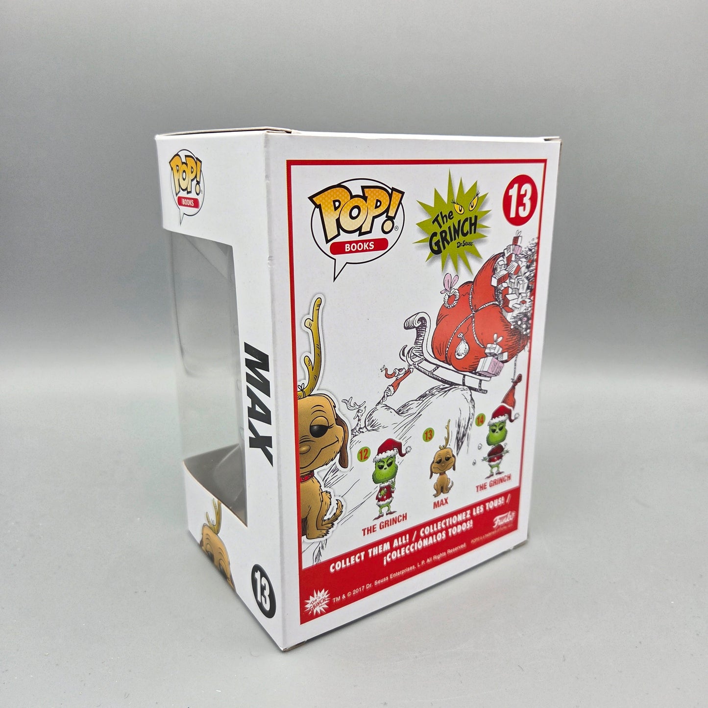 Funko Pop! The Grinch	#13 Max		Books	Vinylfigur