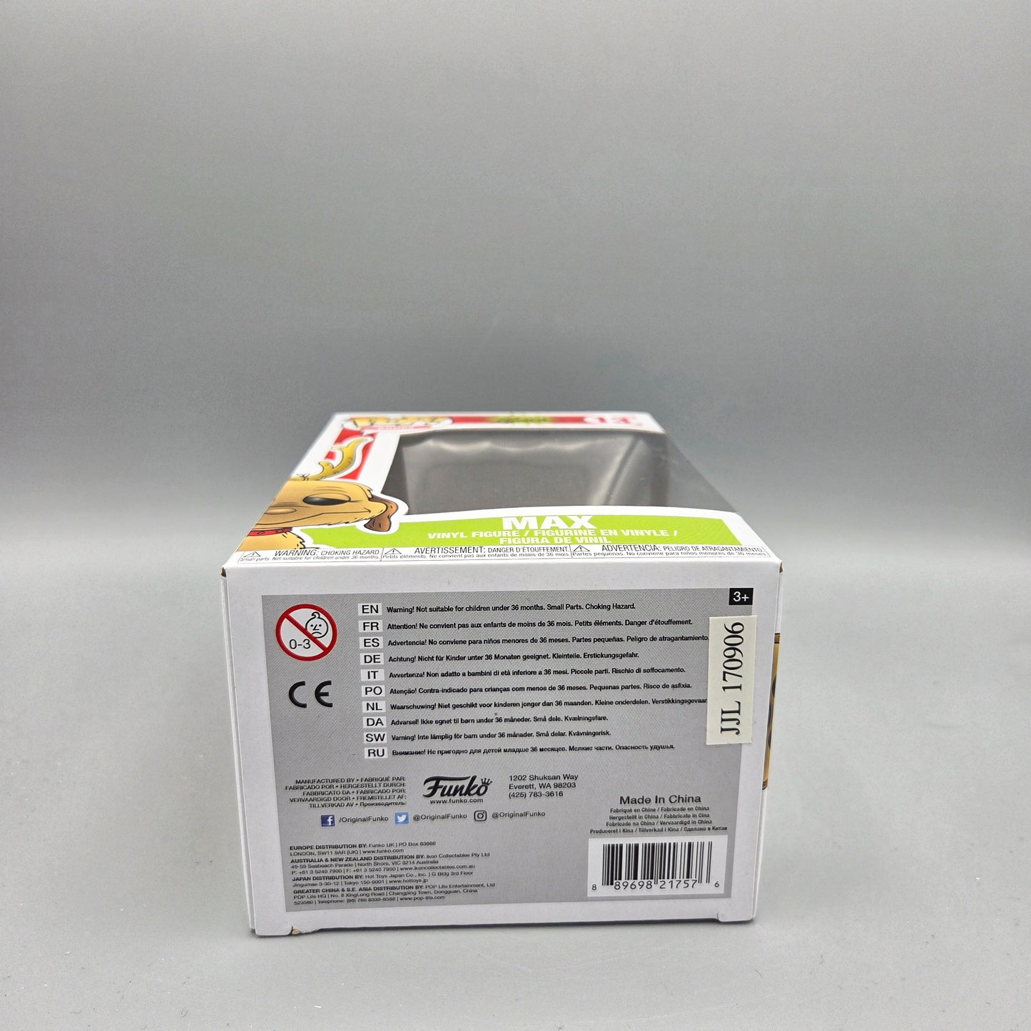 Funko Pop! The Grinch	#13 Max		Books	Vinylfigur