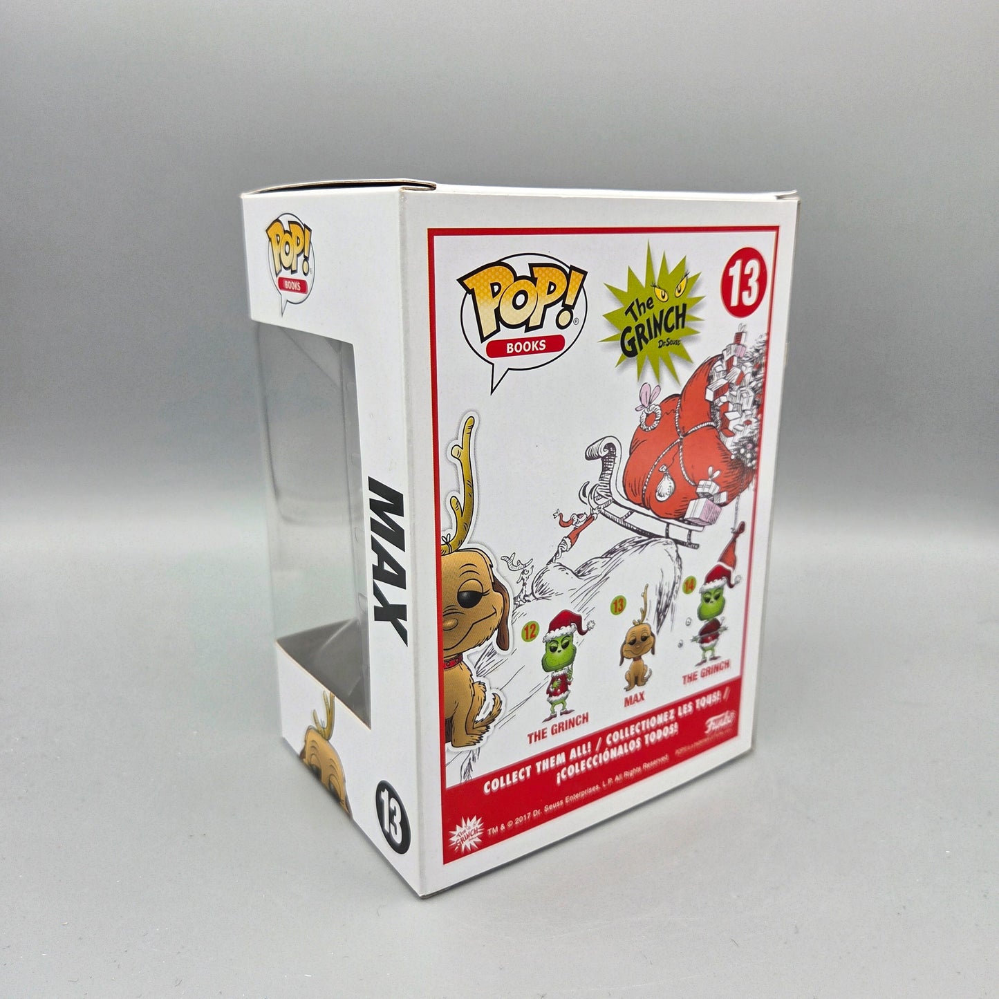Funko Pop! The Grinch	#13 Max		Books	Vinylfigur