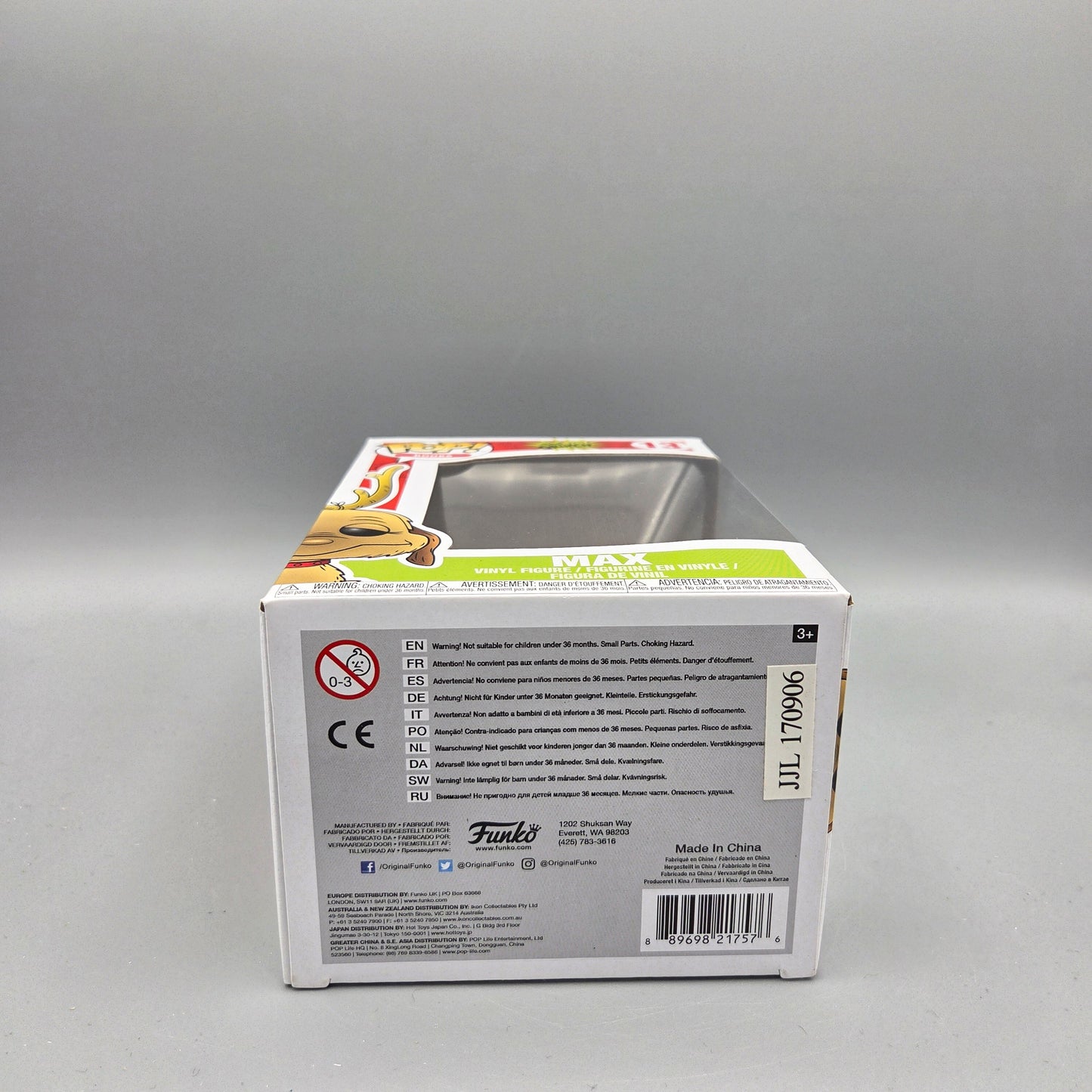 Funko Pop! The Grinch	#13 Max		Books	Vinylfigur