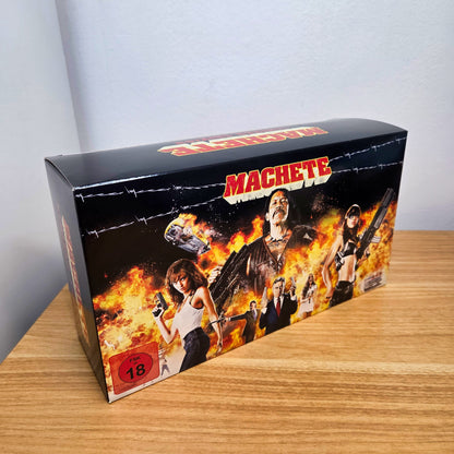 Machete Limited Edition Figurine Giftset		Blu-Ray