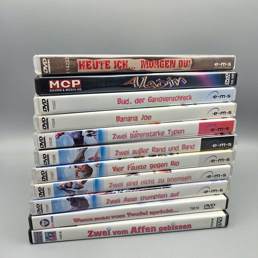 Bud Spencer 11 Filme Bundle, 7 Filme auch mit Terence Hill		DVD