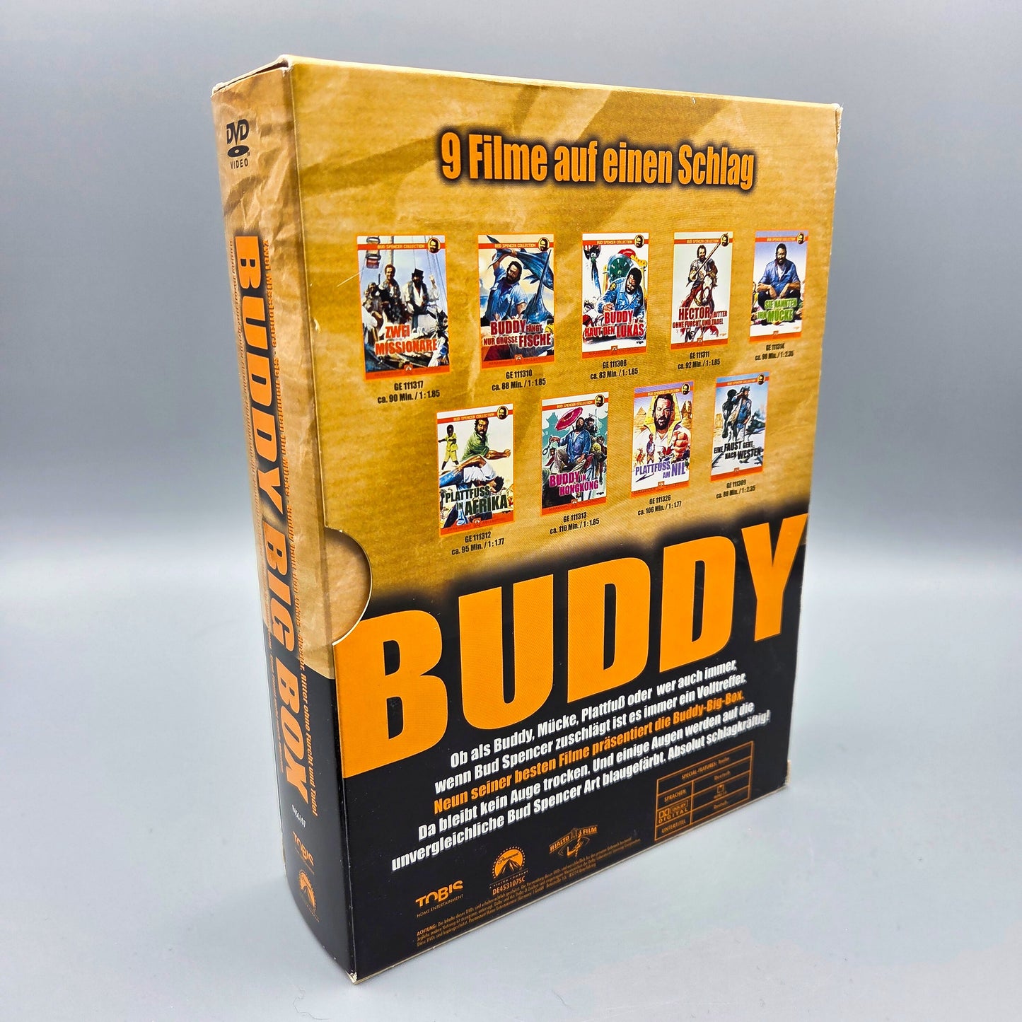 Buddy Big Box: 9 Filme mit Bud Spencer		DVD