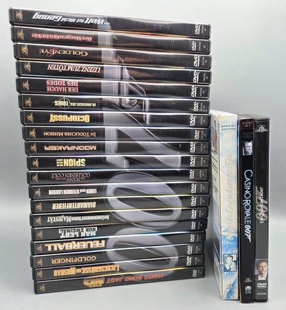 Große James Bond 007 Sammlung 22 Filme		DVD