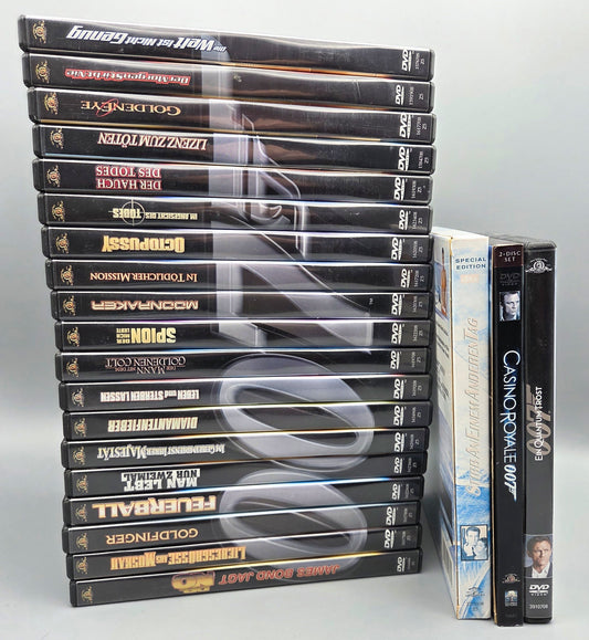 Große James Bond 007 Sammlung 22 Filme		DVD