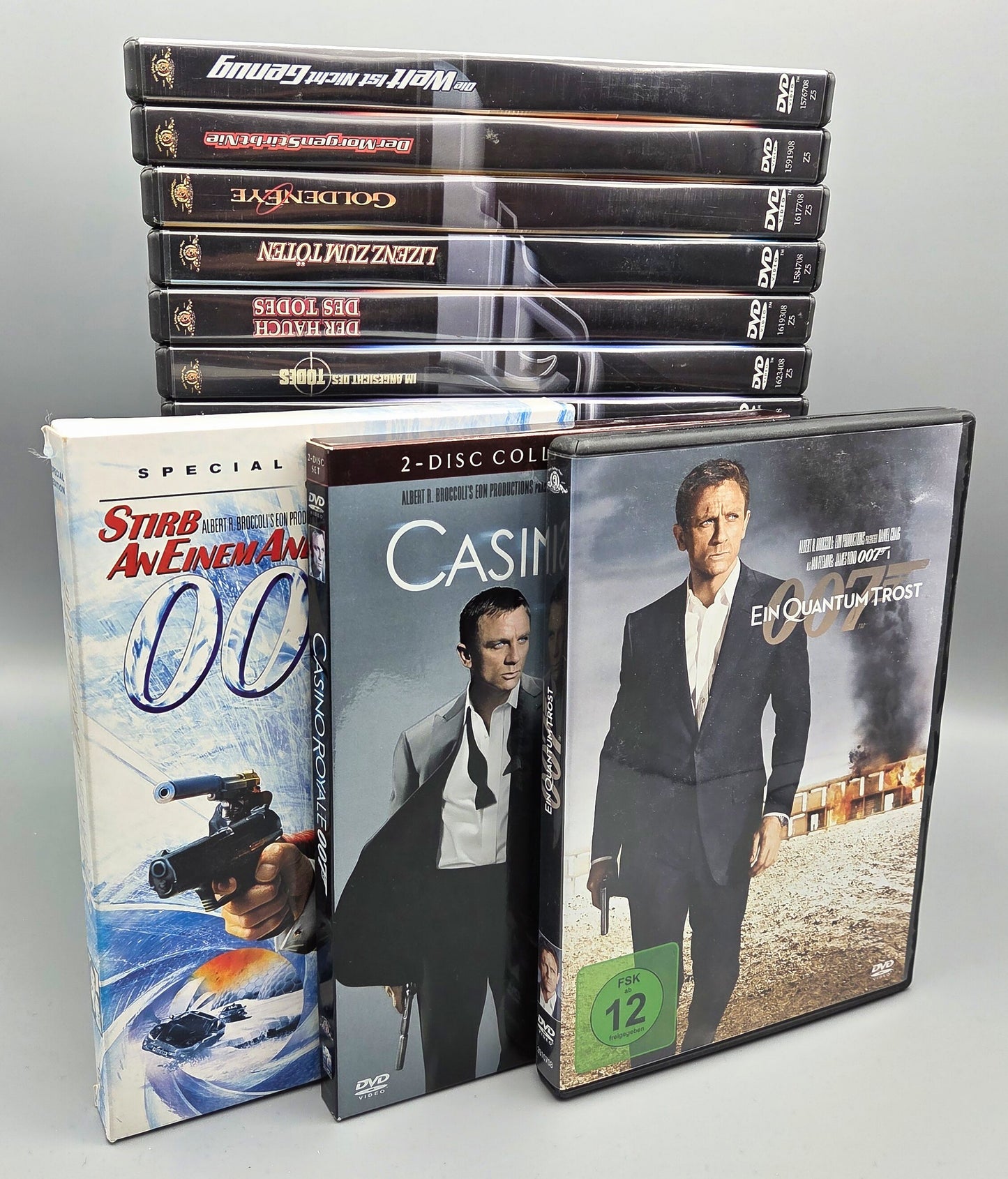 Große James Bond 007 Sammlung 22 Filme		DVD