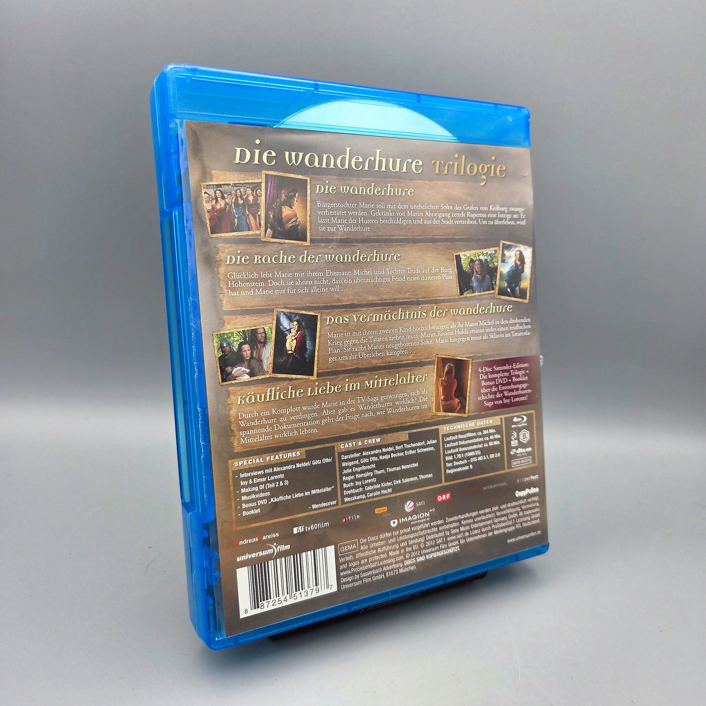 Die Wanderhure Trilogie		Blu-Ray Film	nach Iny Lorentz