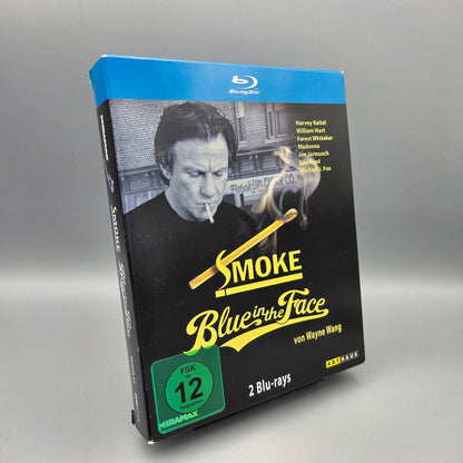 2 Blu-rays: Smoke & Blue in the face		im Pappschuber