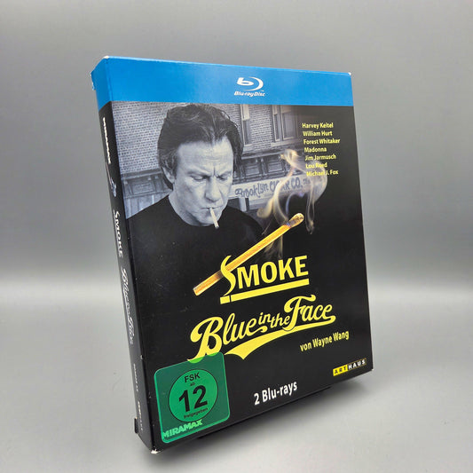 2 Blu-rays: Smoke & Blue in the face		im Pappschuber