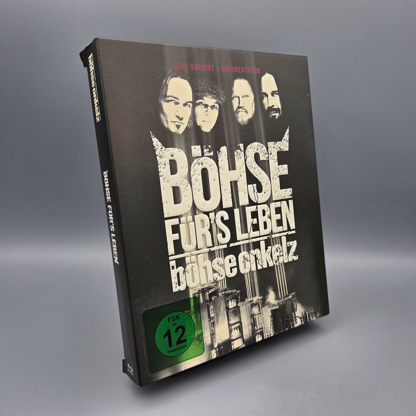 Böhse Onkelz - Böhse für's Leben	3 Blurays Live-Konzert + Dokumentation