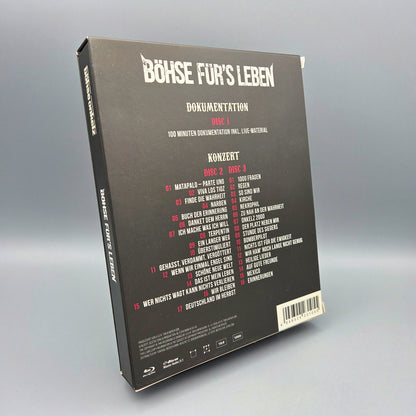 Böhse Onkelz - Böhse für's Leben	3 Blurays Live-Konzert + Dokumentation