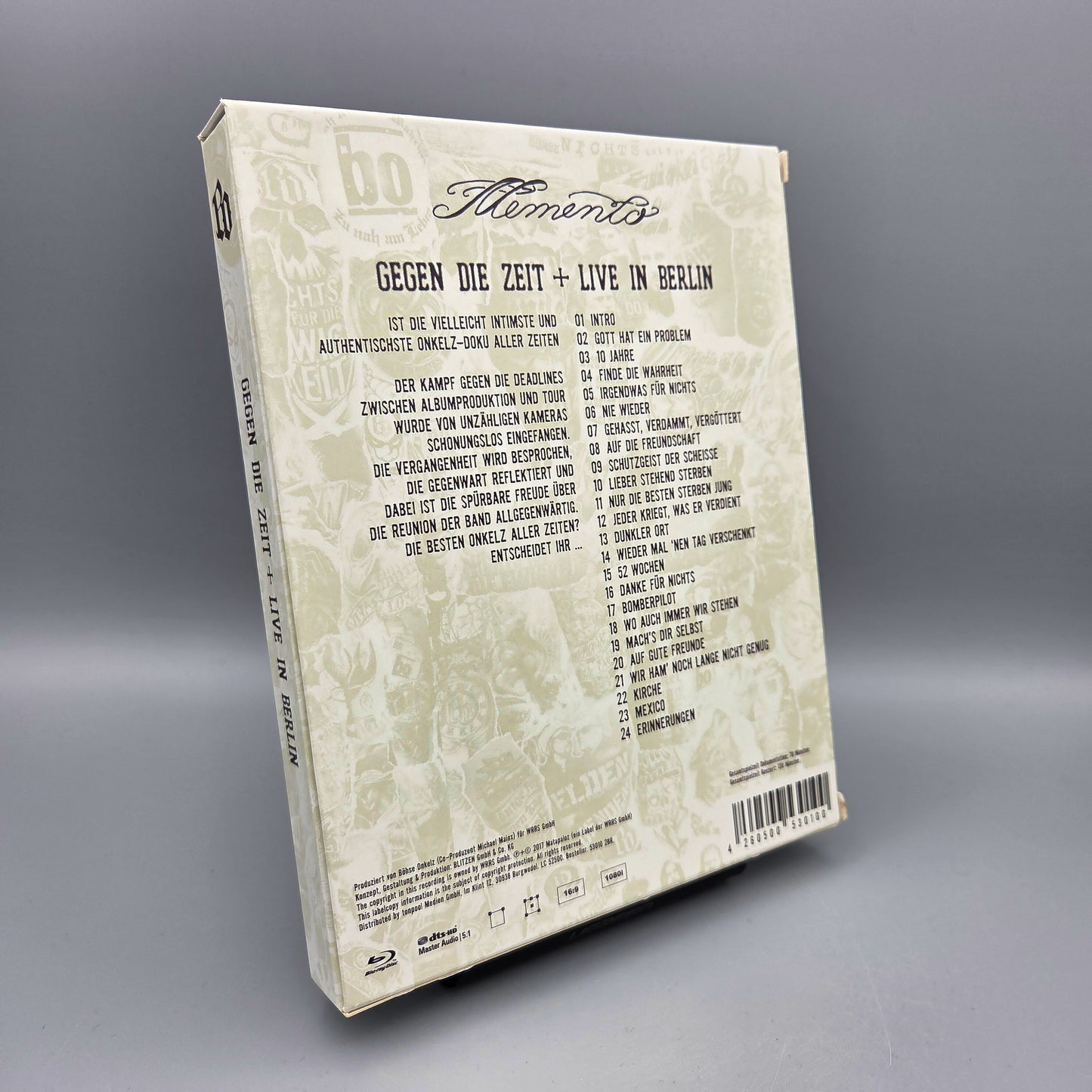 Böhse Onkelz - Gegen die Zeit + Live in Berlin	- 2 Blurays