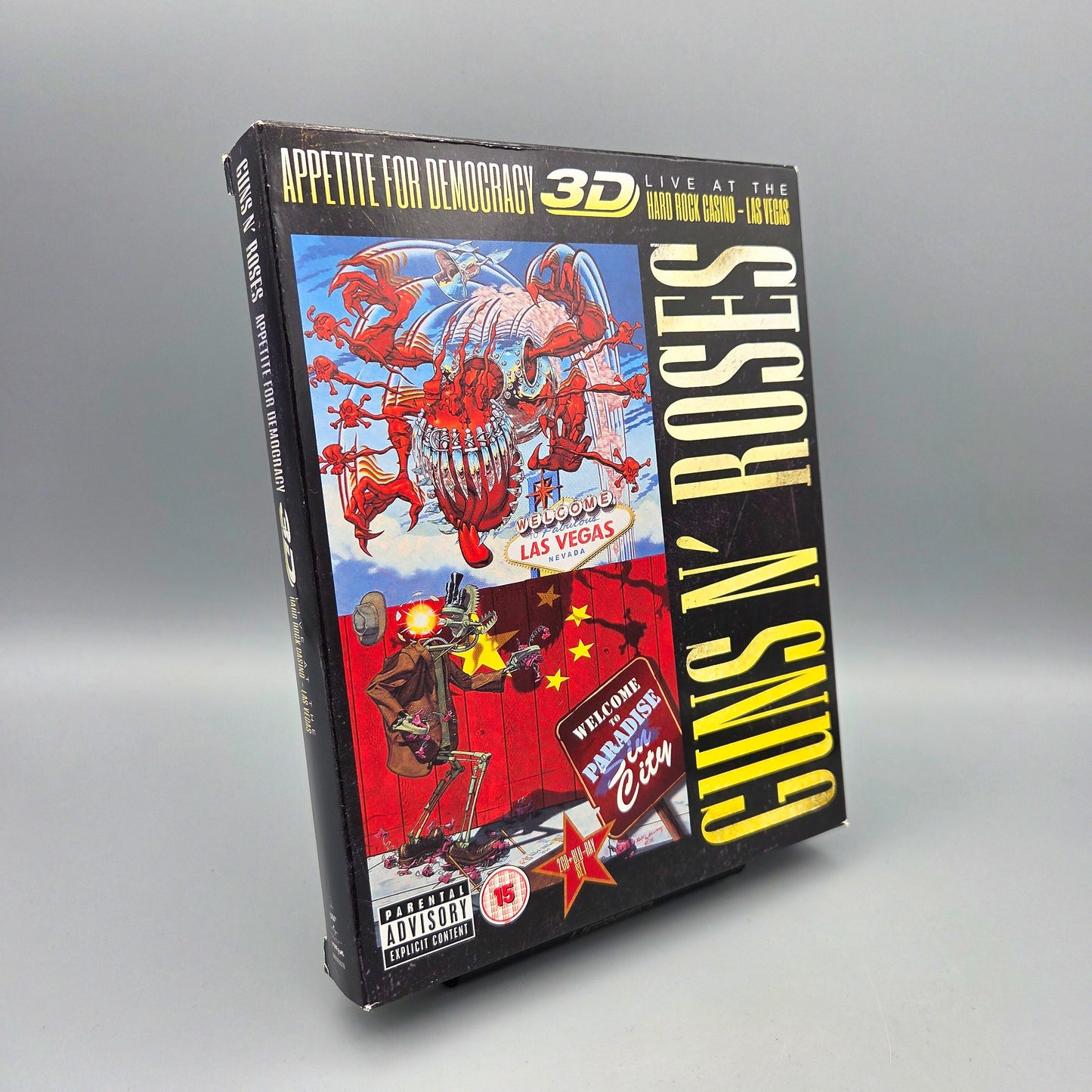 Guns N' Roses - Appetite for Democracy Live	3D	Blu-Ray