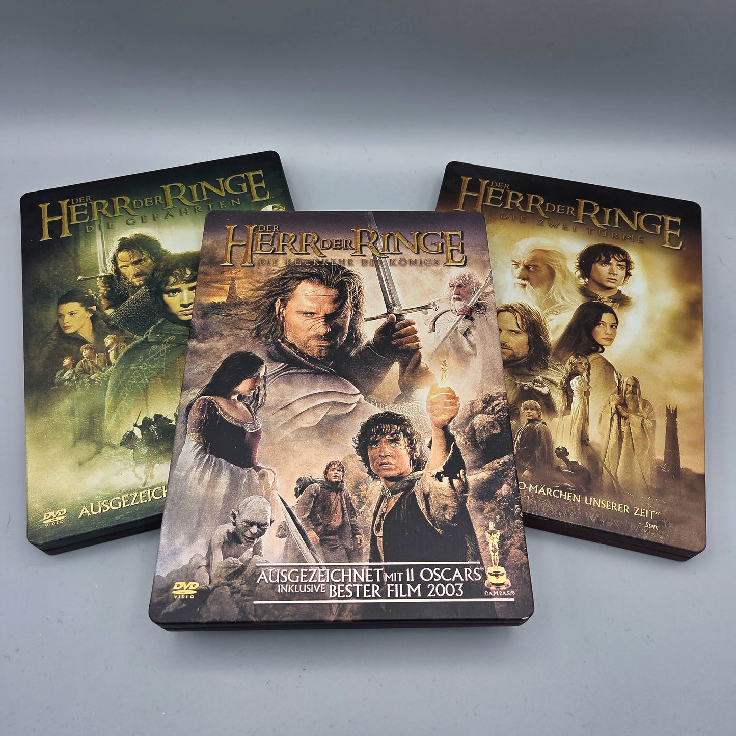 Der Herr der Ringe Steelbook Trilogie		DVD