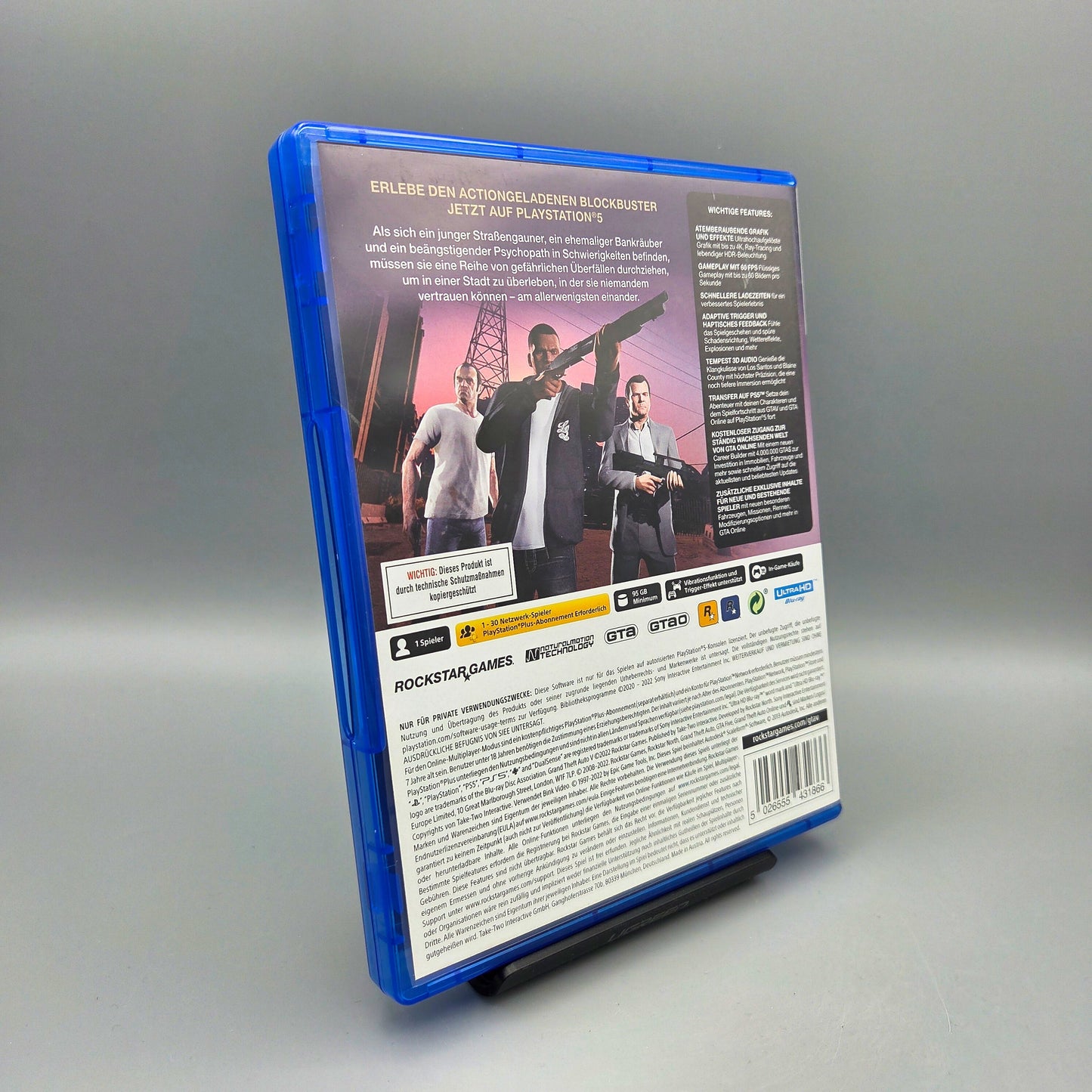 Playstation 5 Spiel: GTA V - Grand Theft Auto Five		PS5