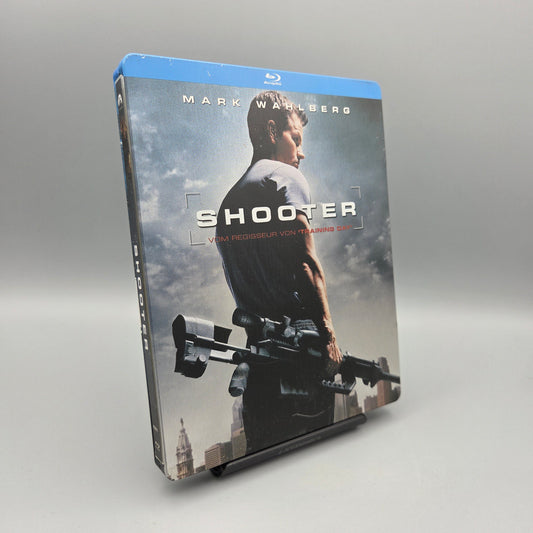 Shooter	Steelbook	Blu-Ray Film	mit Mark Wahlberg