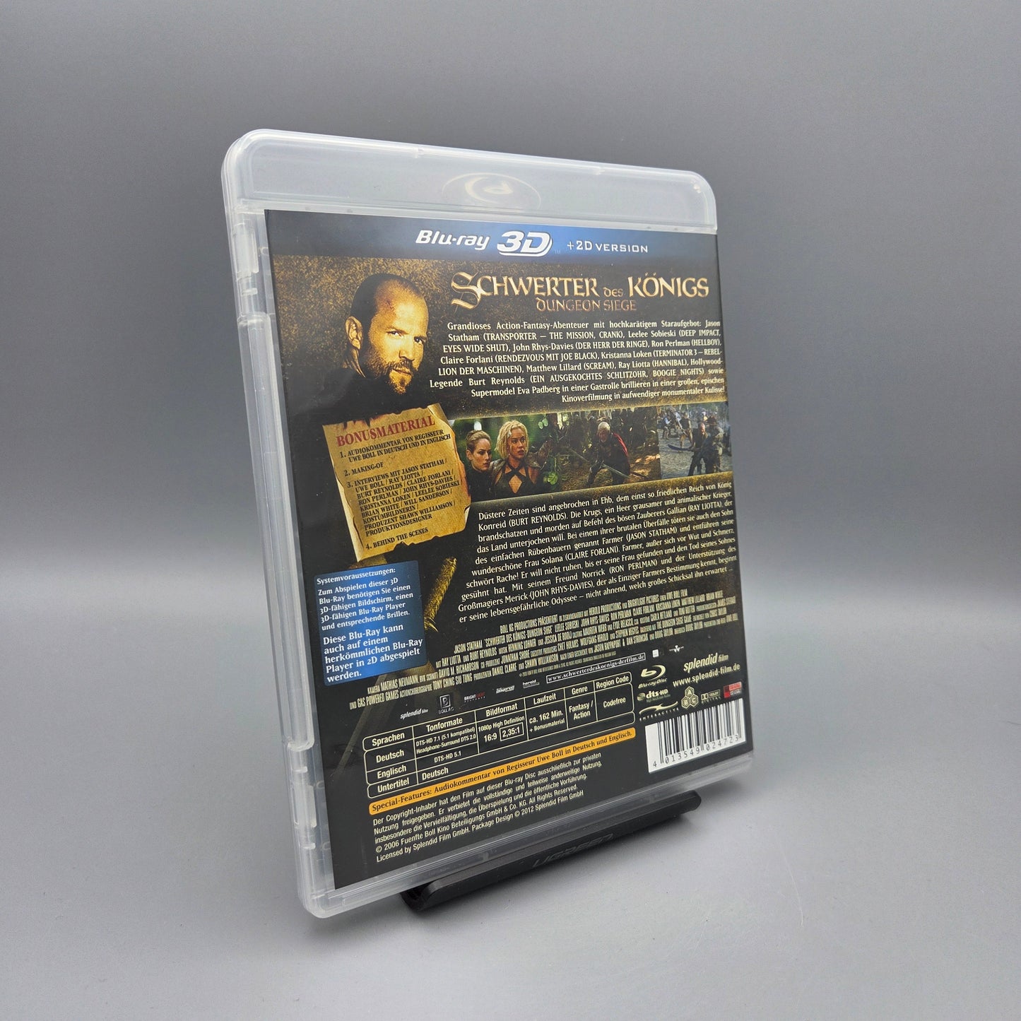 Schwerter des Königs - Dungeon Siege	3D + 2D	Blu-Ray Film
