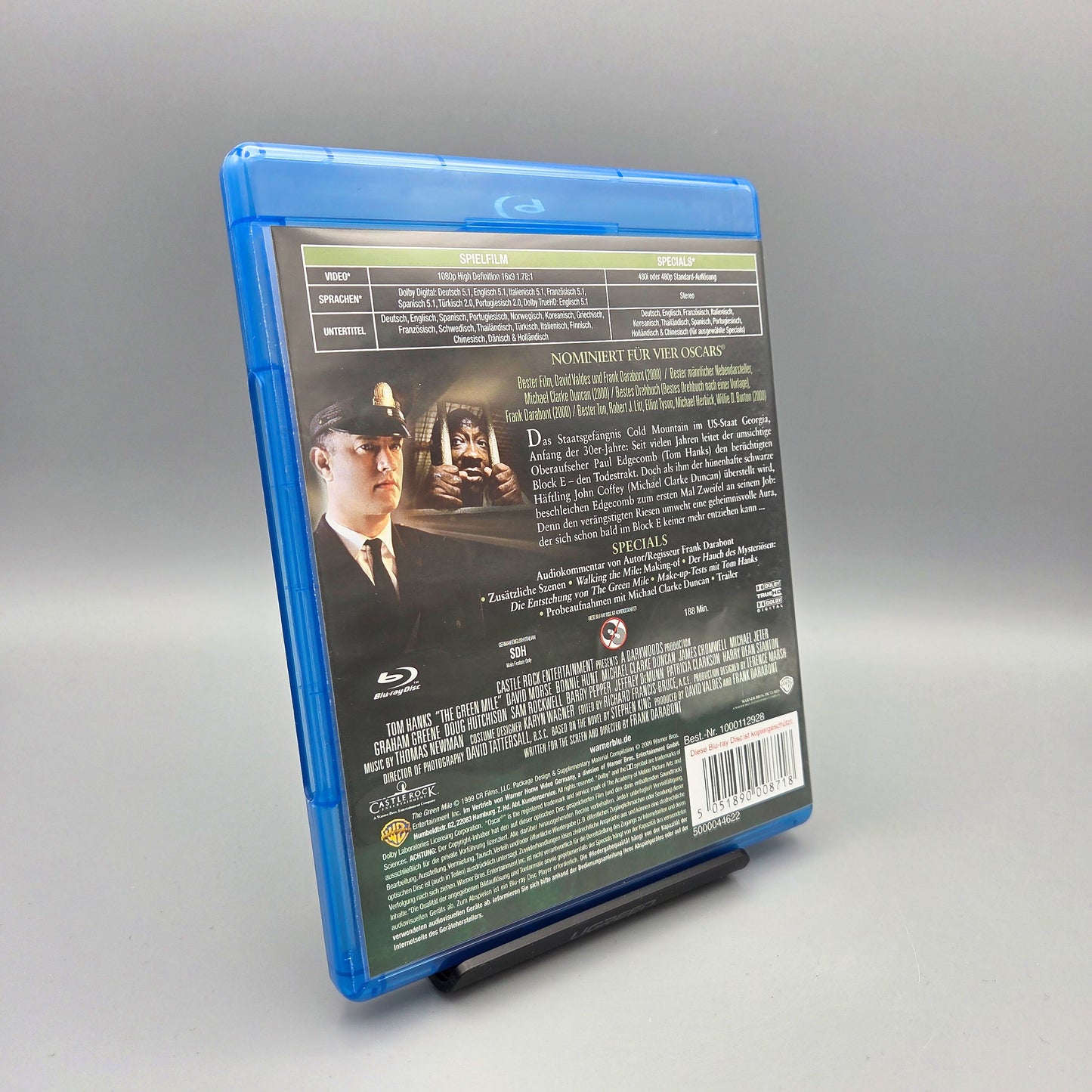 The Green Mile		Blu-Ray Film	mit Tom Hanks