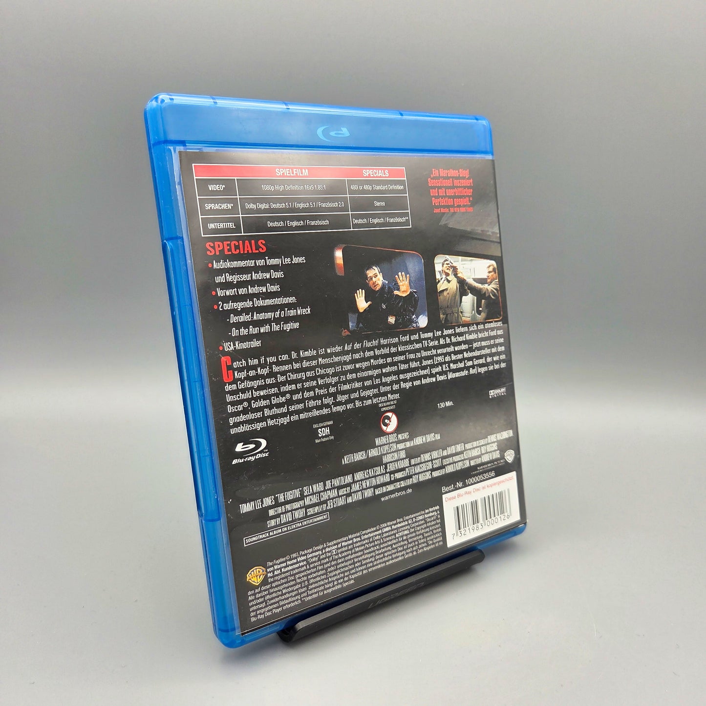 Auf der Flucht		Blu-Ray Film	mit Harrison Ford